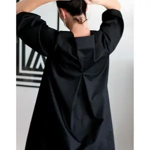 Assemblyline boxpleatdress 1000stoff back