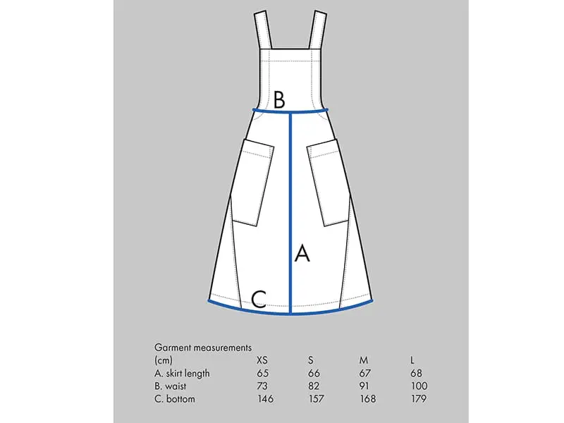 Assembly Line, Apron Dress, Gr. XL - 3XL – Bild 4