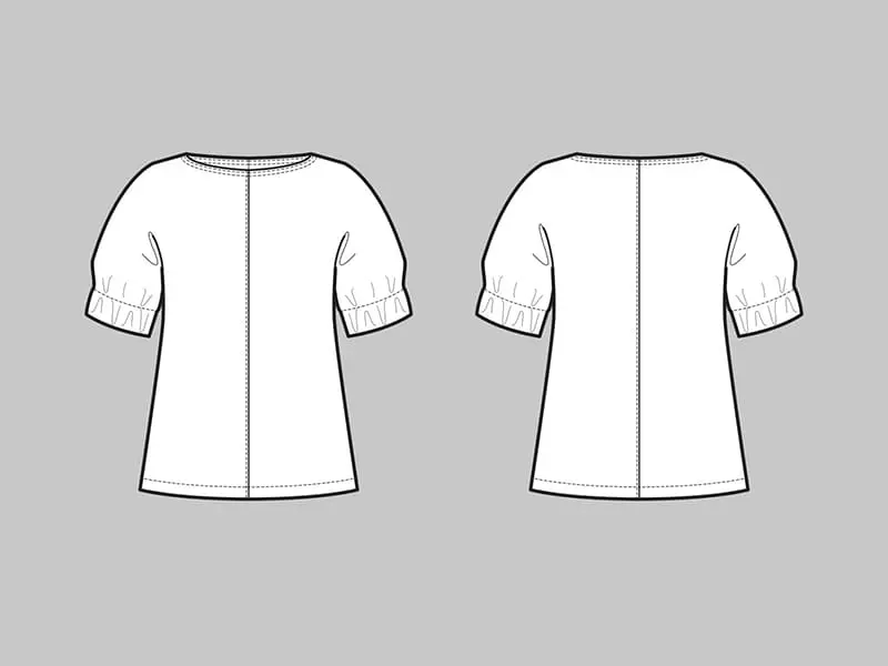 Assembly Line, Cuff Top, Gr. MINI-3XL – Bild 4