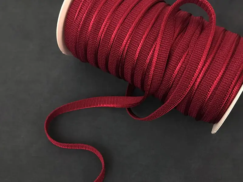japanische Paspel, knit stretch, Bordeaux