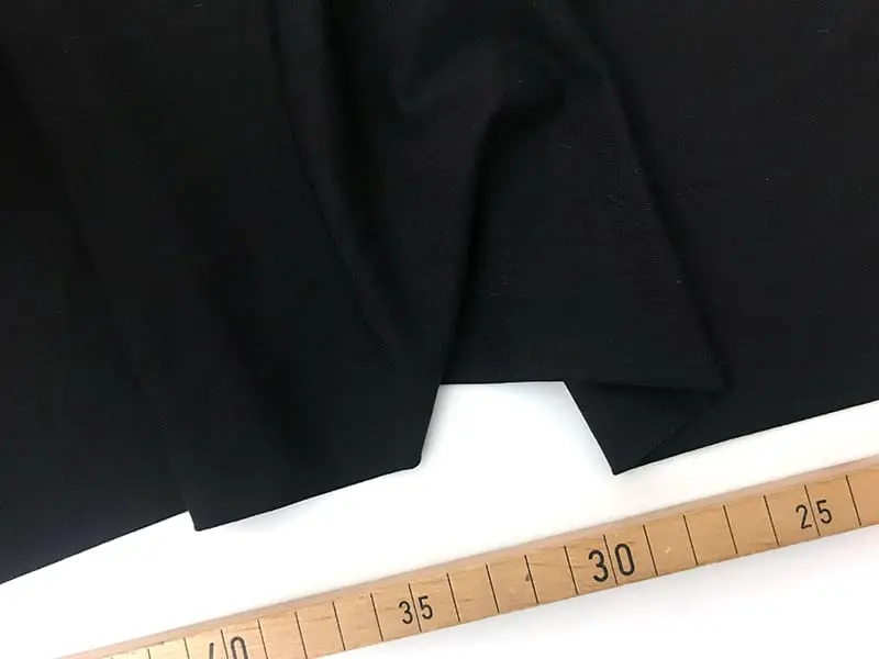 Reststück! 0,70m Tenceljersey, Schwarz