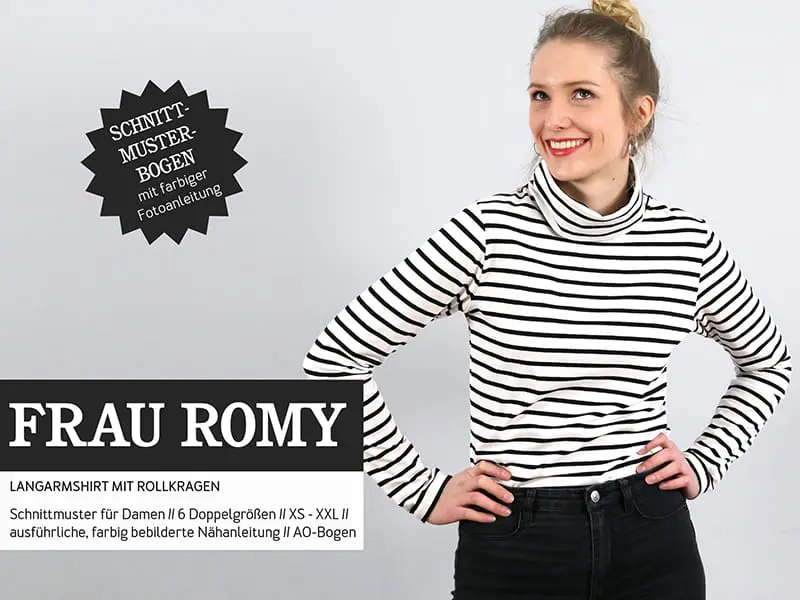 Schnittmuster Frau Romy, studioschnittreif