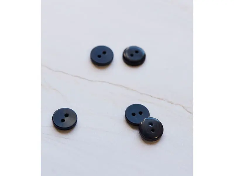 Mind the Maker 2-hole Corozo Button "Indigo Night", 11mm