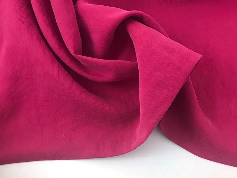 Viskose Stone Washed, Fuchsia Pink – Bild 2