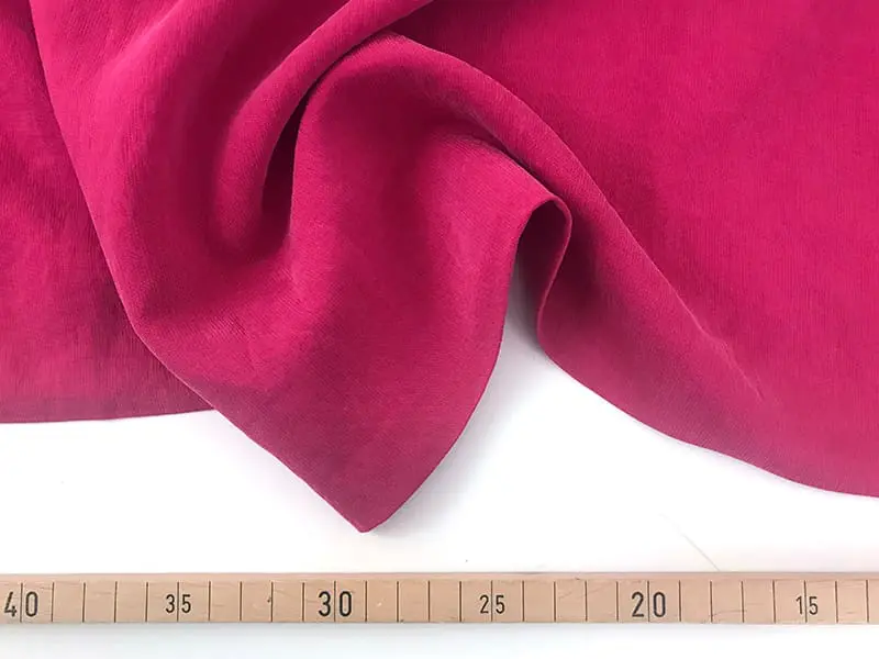Viskose Stone Washed, Fuchsia Pink