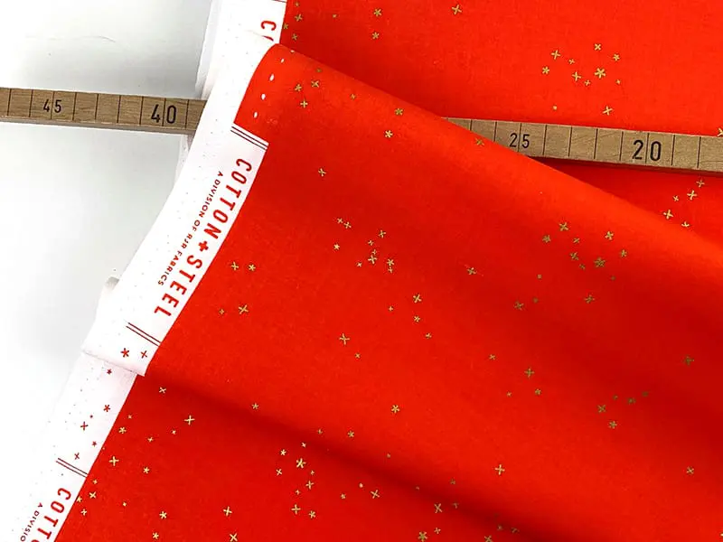 Freckles - Candy Apple Metallic, Cotton and Steel