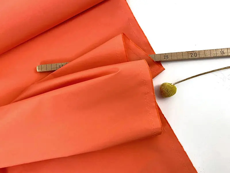 Reststück! 1,75m Trench beschichtet, Apricot/Peach – Bild 2