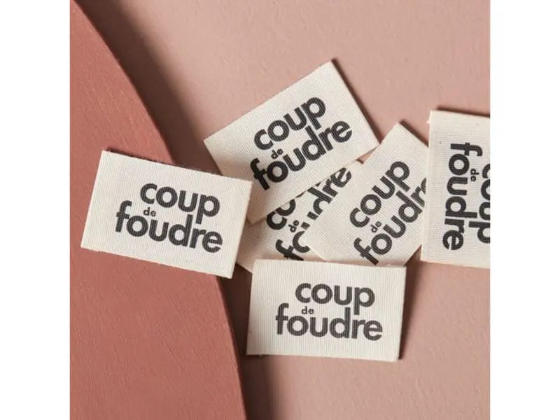 Atelier Brunette Etiketten "coup de foudre" 5er Set – Bild 2