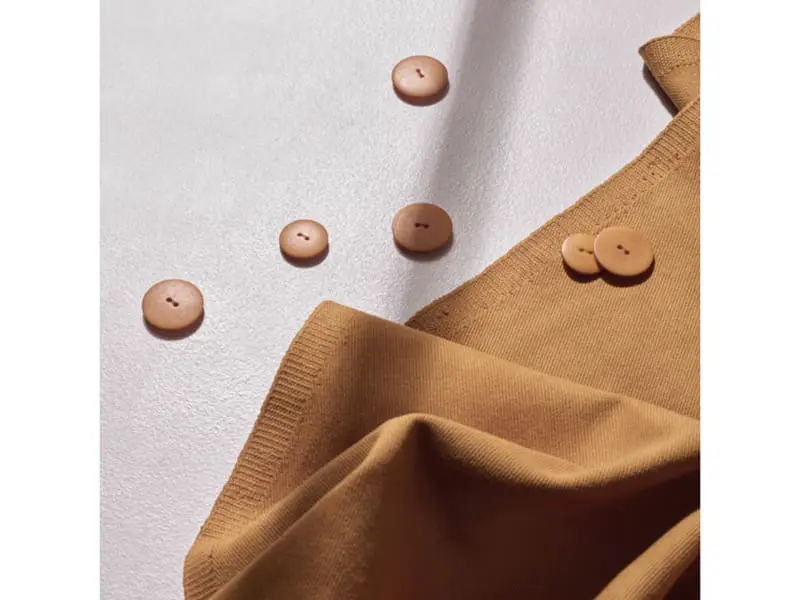 Reststück!!! 0,35m Atelier Brunette, Baumwoll Gabardine "Pecan Pie" – Bild 3