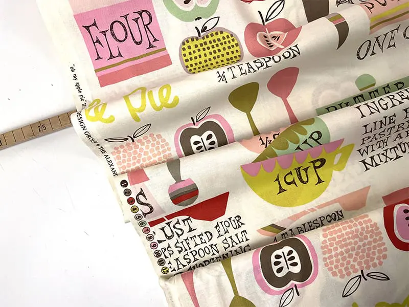 Reststück! 1,65m "Oh my Apple Pie", Alexander Henry Fabrics