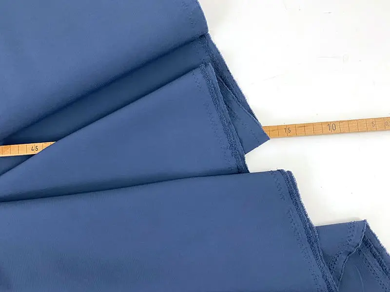 Reststück! 0,45m Woven Ripstop waterresistant, Jeansblau