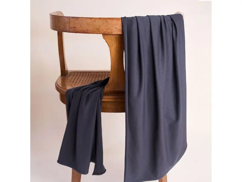 Reststück!!! 0,50m Atelier Brunette, Modal Jersey Deep Charcoal
