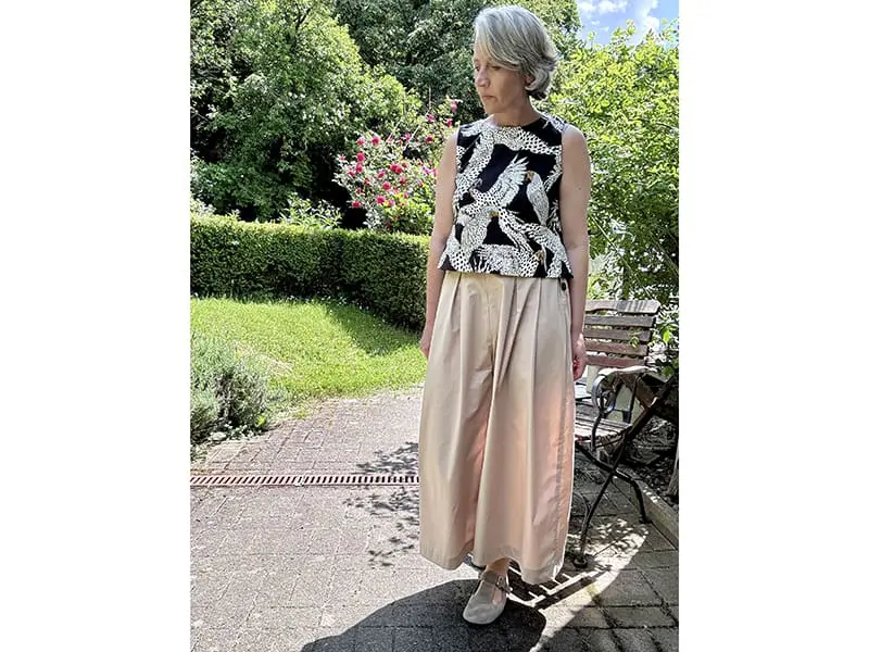 Atelier Brunette, Poplin Sandy Sand – Bild 2