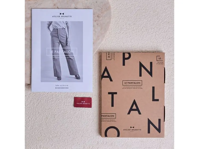 Le Pantalon, Atelier Brunette, Papierschnittmuster – Bild 5