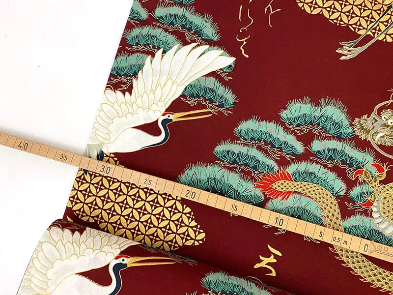 Nähpaket Schnelle Küchenschürze "Sew&Go", Drache, Japan – Bild 4