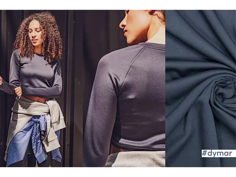 Knit Scuba Dark Blue, Fibre Mood Sports