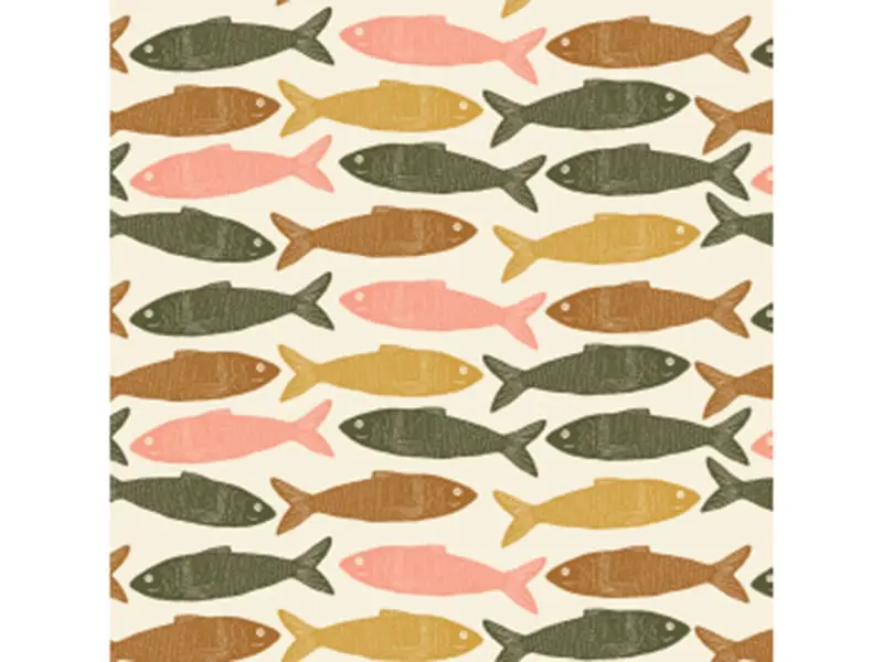 Upstream Brookie - Riverbank Collection, Cotton and Steel