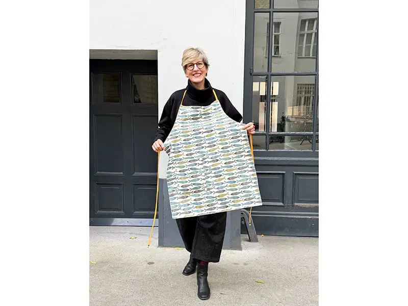 Nähpaket Schnelle Küchenschürze "Sew&Go", Drache, Japan – Bild 6
