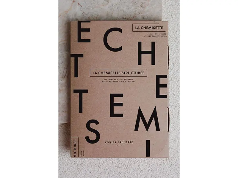 La Chemisette Structurée, Atelier Brunette, Papierschnittmuster
