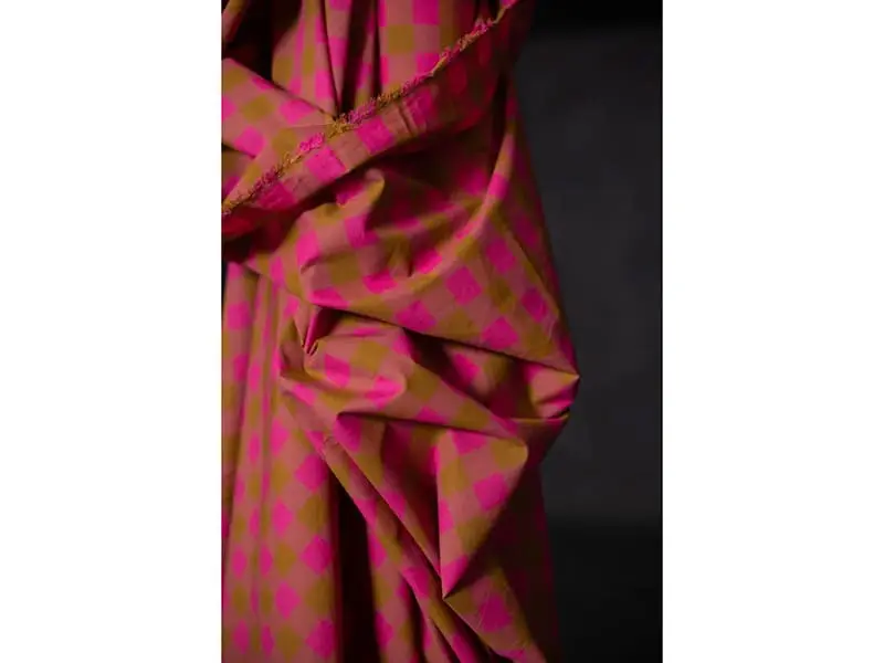 Indian Organic Cotton Check, Ritzy Watercolor, Merchant and Mills – Bild 4