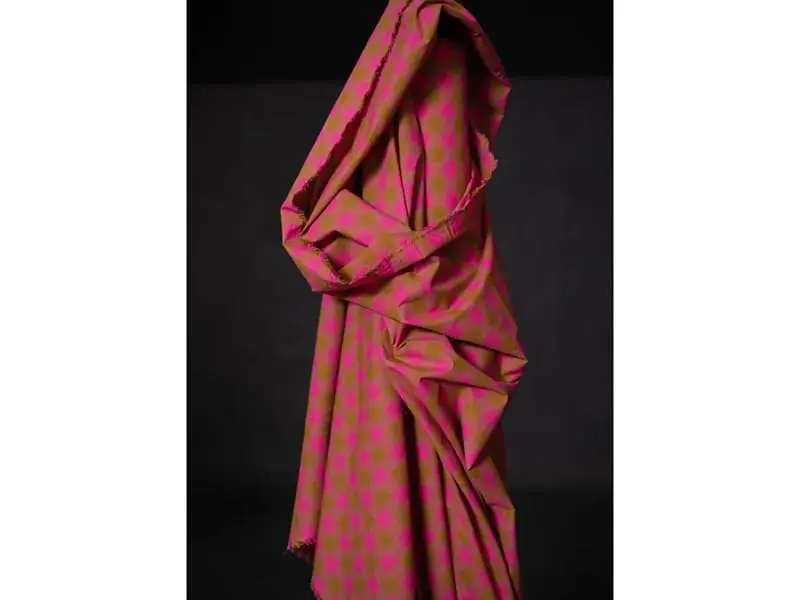 Indian Organic Cotton Check, Ritzy Watercolor, Merchant and Mills – Bild 2