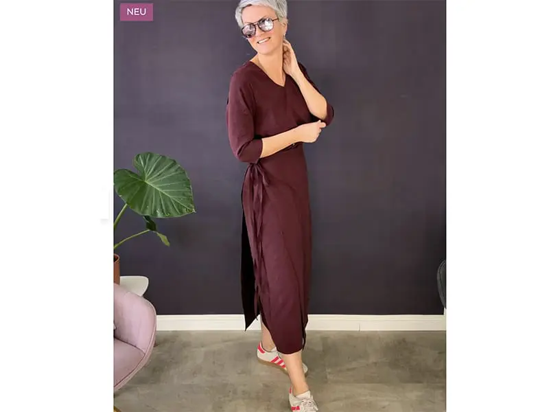 Kleid Kiva, Papierschnittmuster von Prülla + Etikett von #mehrEtikette – Bild 2