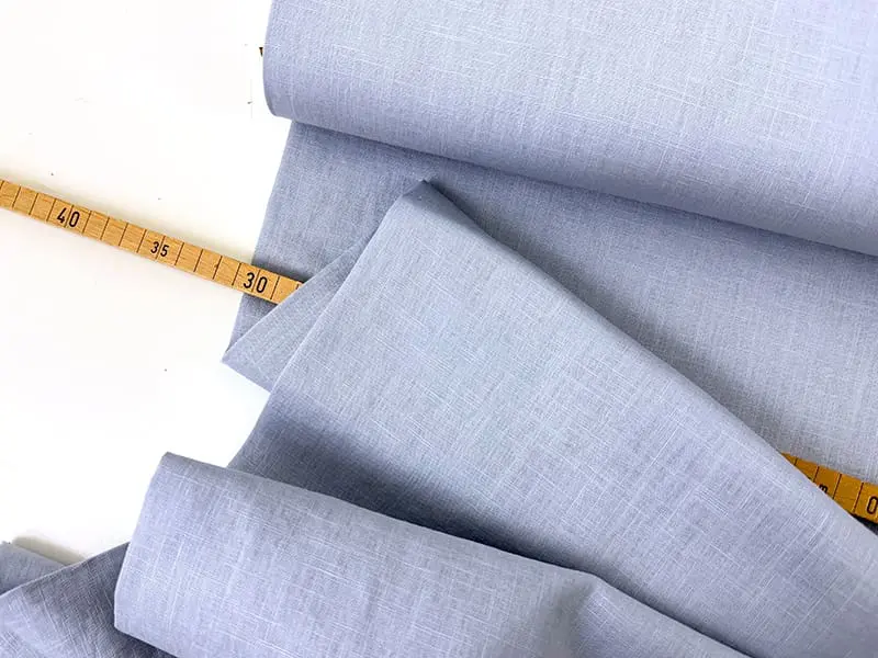 Pure Linen washed, Pastellblau – Bild 2