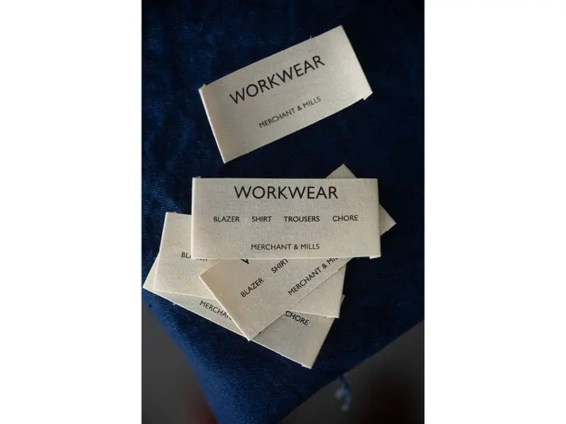 Workwear Set 5 x Webetiketten / Label zum Aufnähen – Bild 3