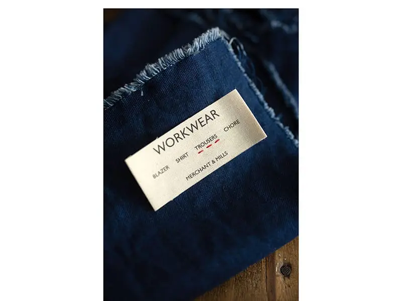 Workwear Set 5 x Webetiketten / Label zum Aufnähen