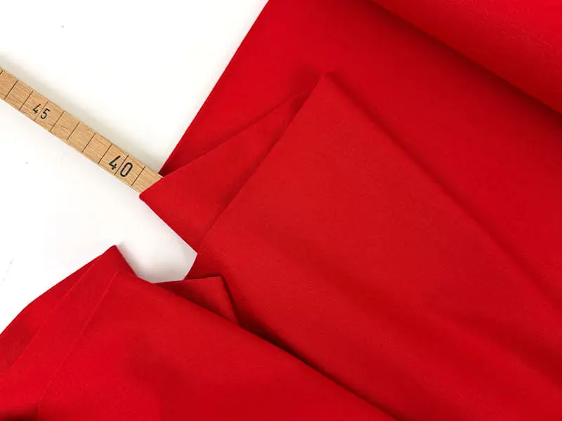 Viskosejersey Premium, Rot – Bild 2
