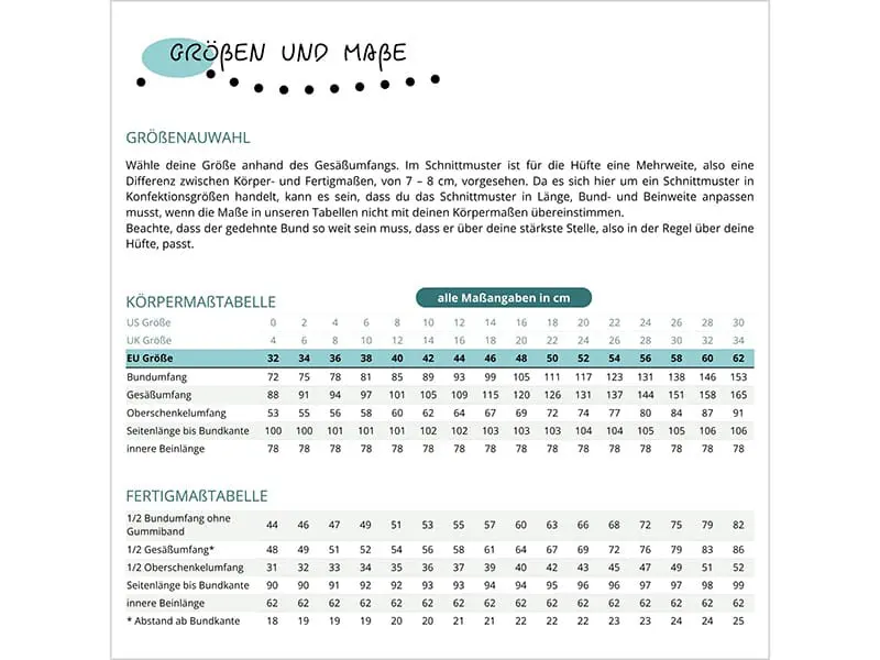 SmartPattern "Easy-Barrel-Leg-Hose HE02" Papierschnittmuster – Bild 7