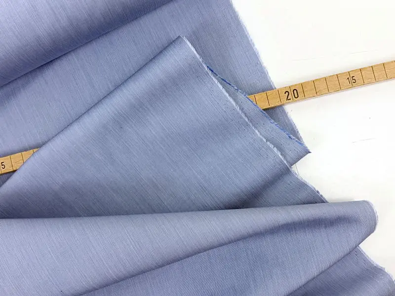 Designerleftover Popeline 2-Tone Crisp, Sky