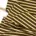 Cotton Jersey Yarn Dyed Streifen, Chocolate Pale Yellow