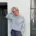 Nähpaket Frau Lara, French Terry Streifen, Jeansblau