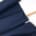 Designerleftover feine Popeline, Navy klassisch