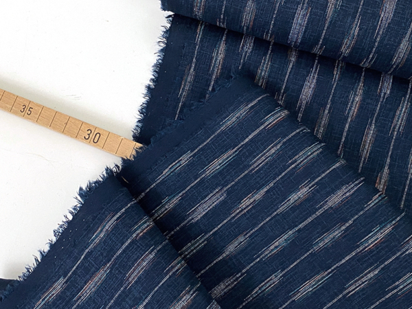 Kasuri Design Japan Baumwolle, Navy