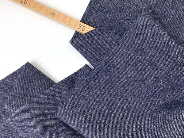 Wolldenim Köper, Denimblau – Bild 2