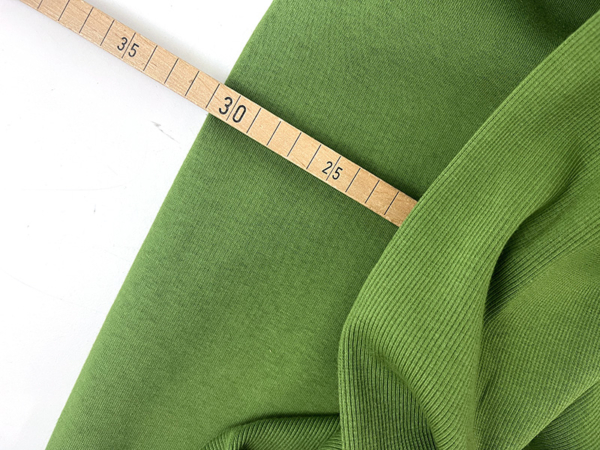 Fibre Mood Rippenbündchen Green – Bild 3