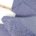 Designerleftover Popeline Streifen, Jeansblau Weiß
