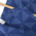 Designerleftover Jacquard Triangles, Ton in Ton Jeansblau
