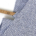 Leinen Baumwolle Fine Stripe, Denimblau Weiß