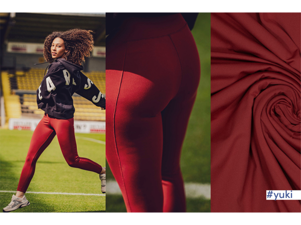 Yoga Sport Jersey, dunkles Rot, Fibre Mood