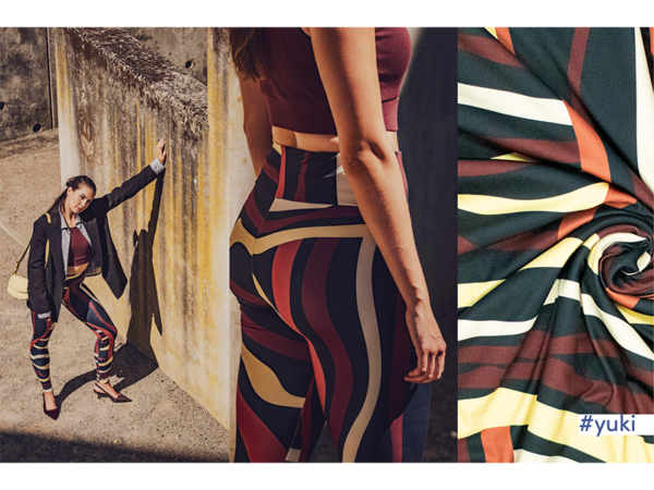 Yoga Sport Jersey, Tribal Stripes, Fibre Mood – Bild 2