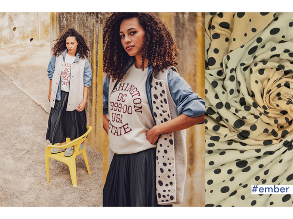 Woven Modal, Hyena, Fibre Mood – Bild 2