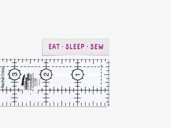 Kylie and the Machine: "Eat Sleep Sew" Woven Labels – Bild 2