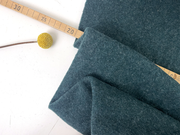 Schurwolle Fleece, Sea Moss
