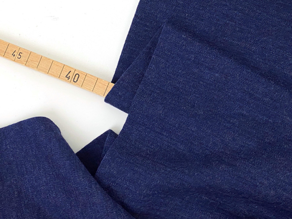 Merino Strick, Medieval Blue – Bild 4