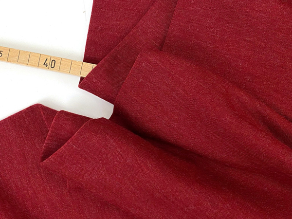 Merino Strick, Rhubarb / Burgundy