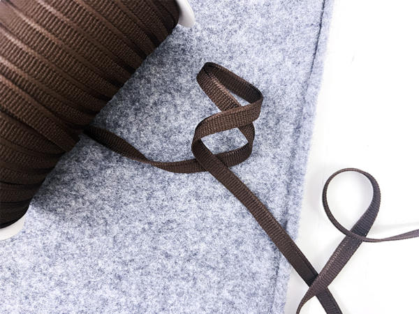 japanische Paspel, knit stretch, Espresso
