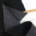 Designerleftover Mantelwolle Doubleface Black Stone